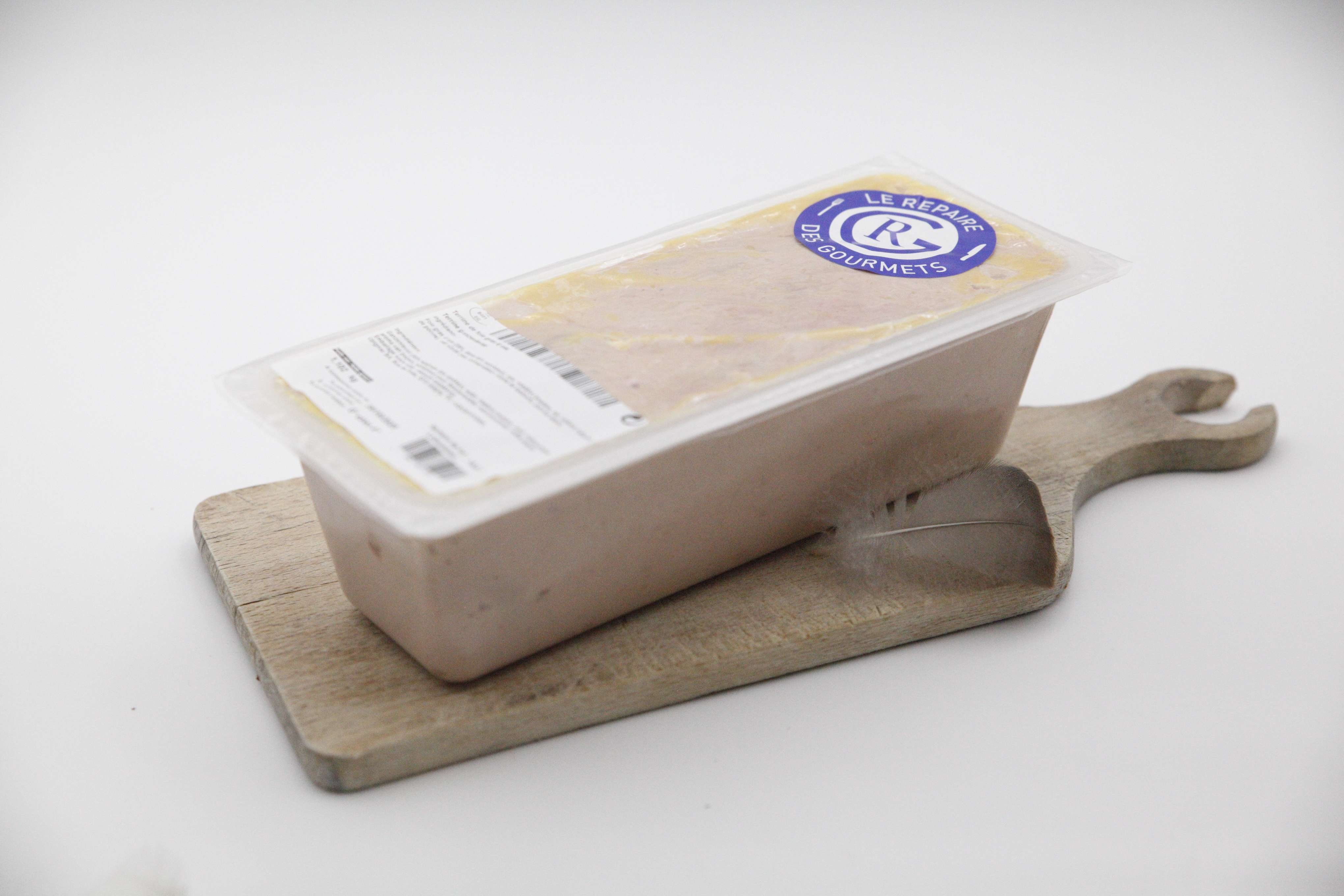 Bloc de foie gras d’oie terrine operculée 1kg